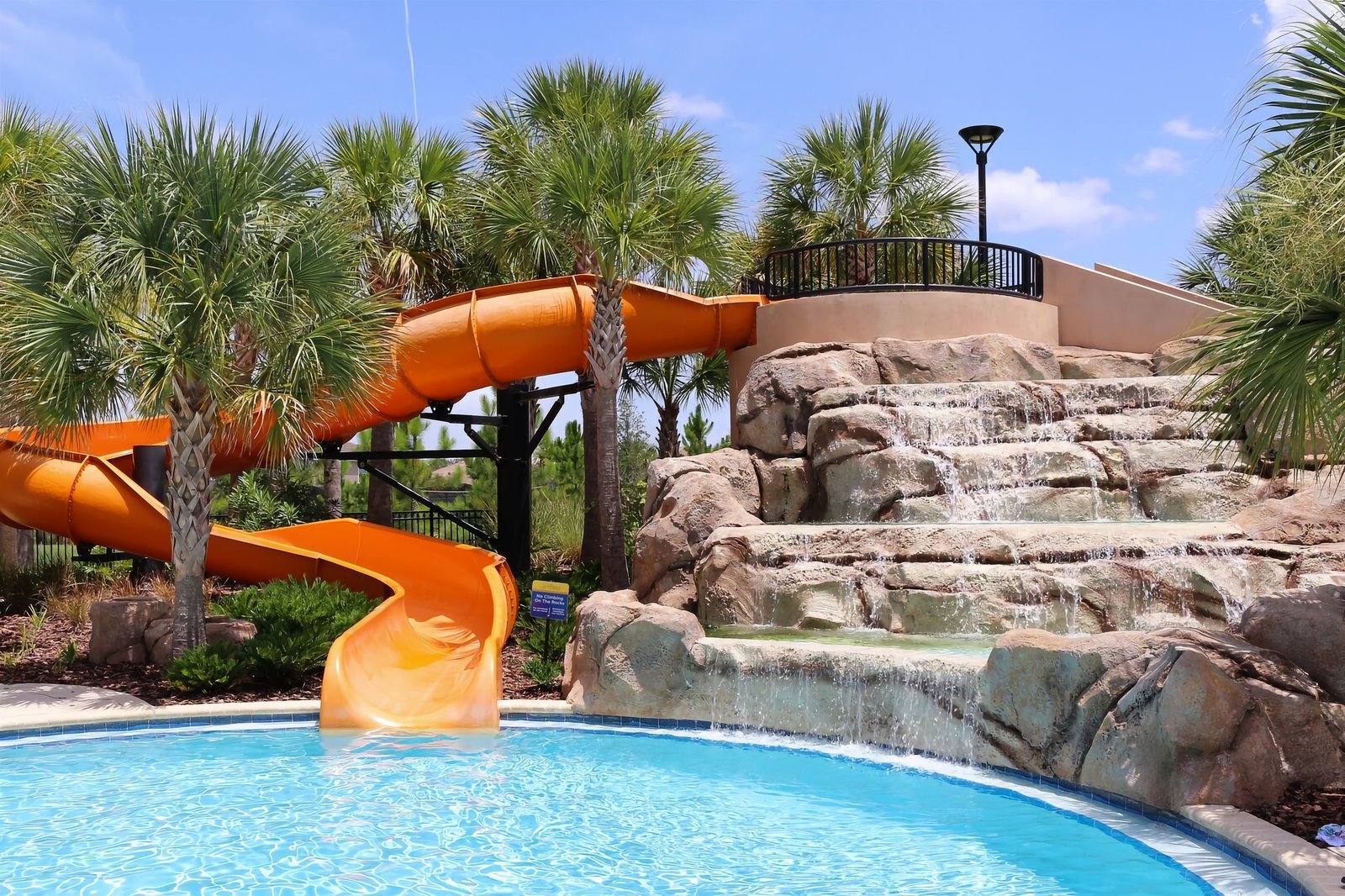 Solterra Resort pool water slide kids love on non-park days